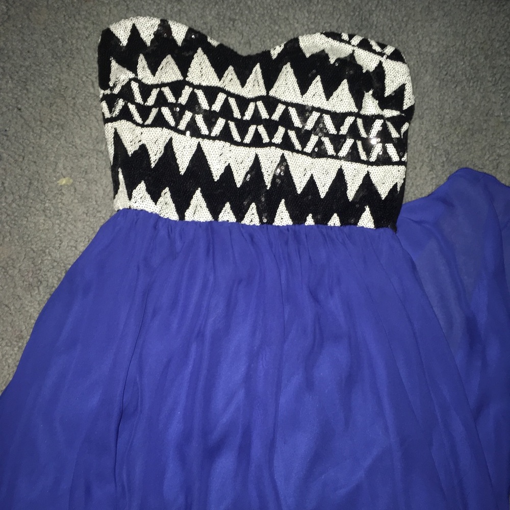 love culture strapless dress super cute size small